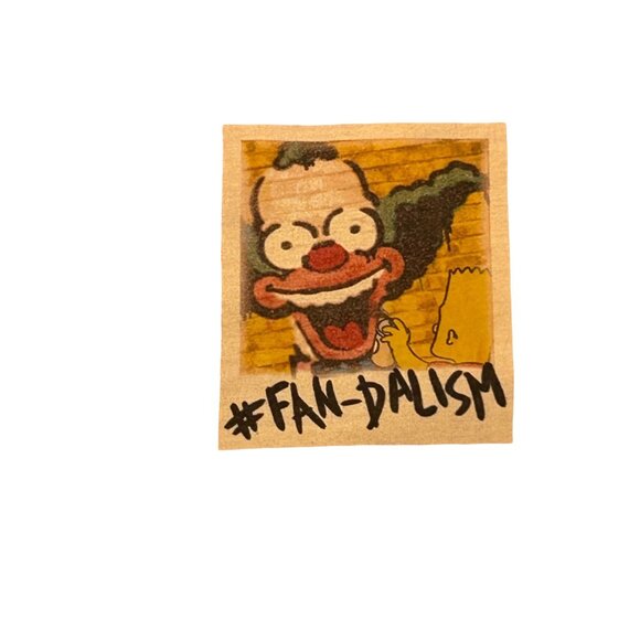 Simpsons Fan-Dalism STAINED XXL Pink T-Shirt H&M Regular Fit Size XXL - Picture 2 of 9